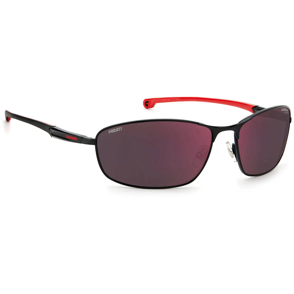 Carrera Red Mirror Rectangular Men's Sunglasses CARRERA DUCATI 006/S 0OIT/AO 64