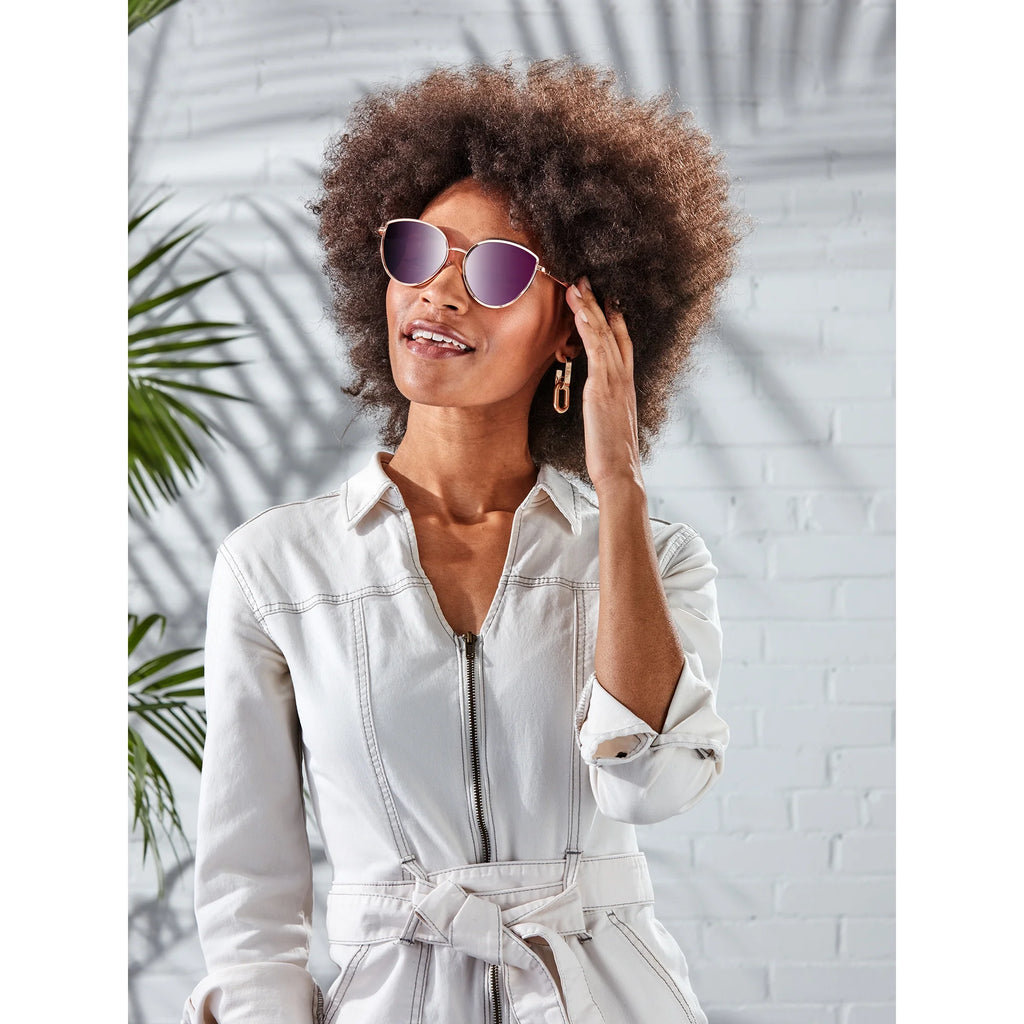 Foster Grant Premium Cat Eye Metal Adult Sunglasses